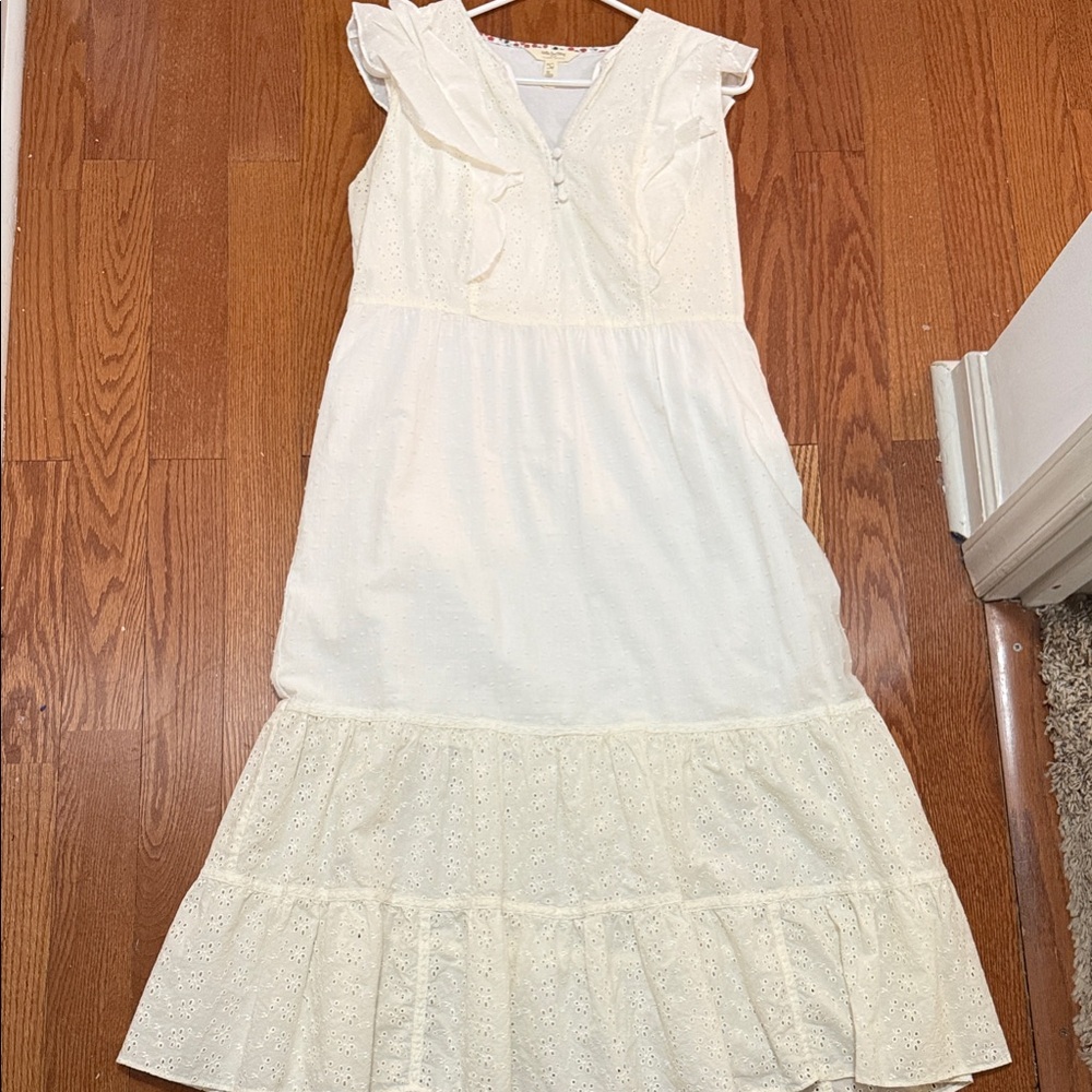 Matilda Jane Cream Eyelet Midi Dress
